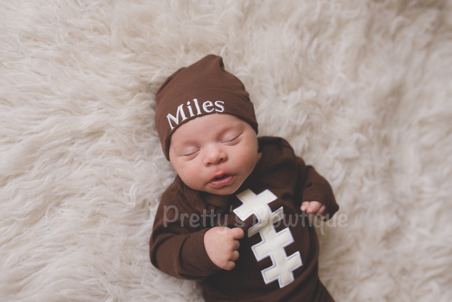 Baby boy football hot sale outfit